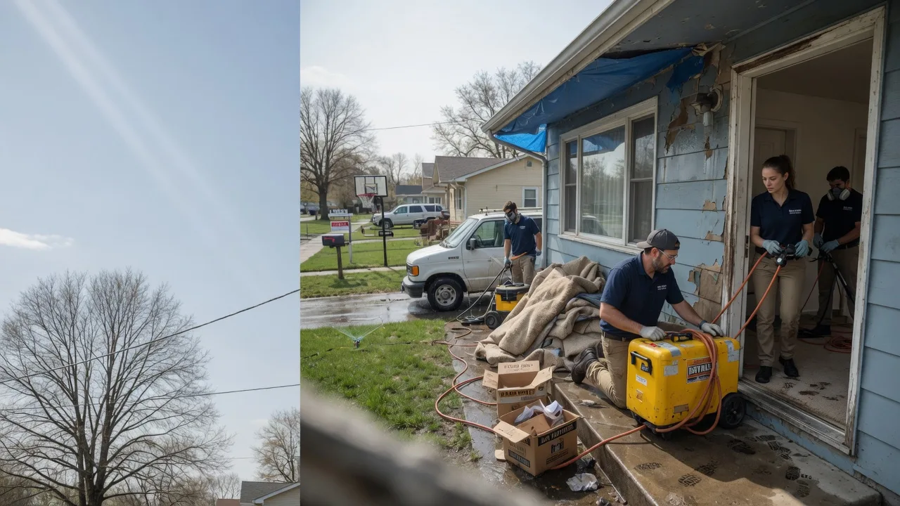 Basement Flood Cleanup in Sunburst, MT near me